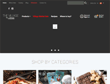 Tablet Screenshot of gourmetduvillage.com